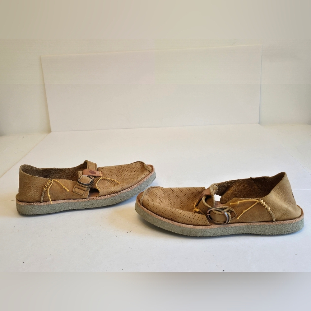 Satorisan Unisex Microperforated Benirras Loden Tan Sandals Size 8.5 - Picture 10 of 14